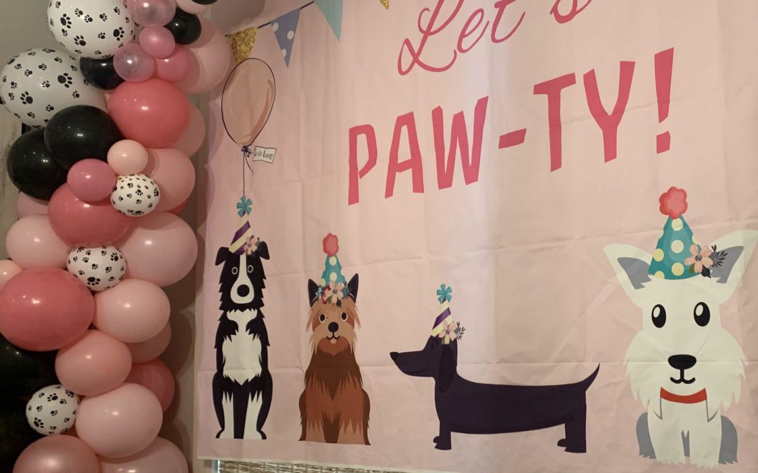 Doggone Fun Birthday Paw-ty Balloons